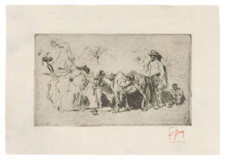 Men and Donkeys, Rome