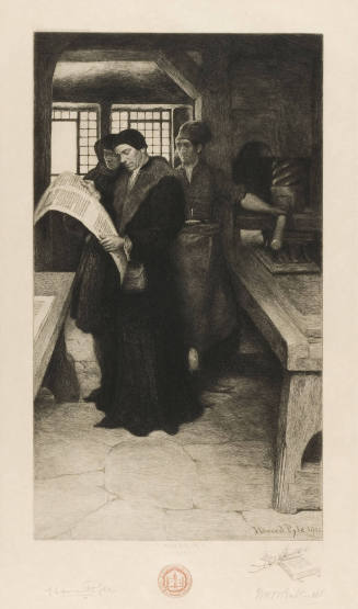 Caxton at His Press
