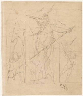 Satyr and Two Children