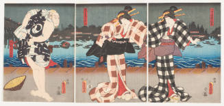 Actors as Issunijima No Otatsa, Danshichijima No Okaji and Tsuribune No Miba