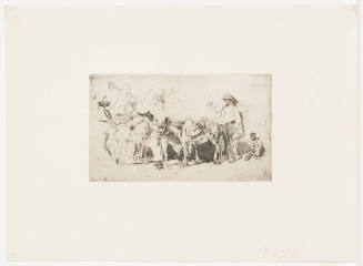 Men and Donkeys, Rome