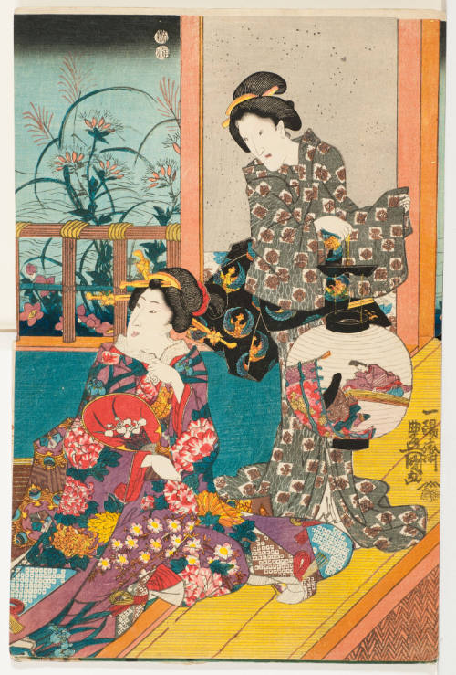 Two Women within Room