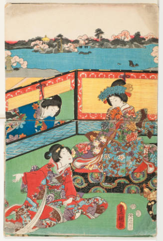 Woman and Attendants