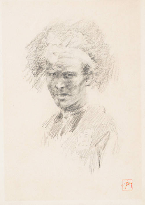 Jinricksha Man (Clothbound Head)