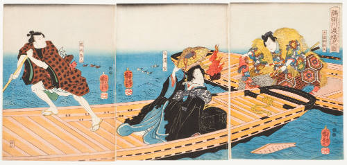 The Sumida Ferry (Sumida watashiba no zu)