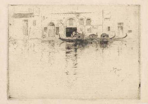 Gondolas and Venetian Palace