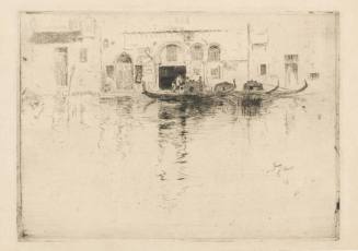 Gondolas and Venetian Palace