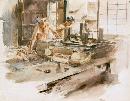 Japanese Wood Carvers