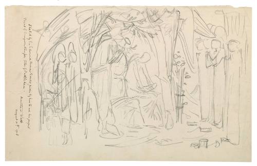 Sketch for "The Star of Bethlehem"