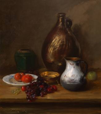 Still Life (Fruit and Pottery)