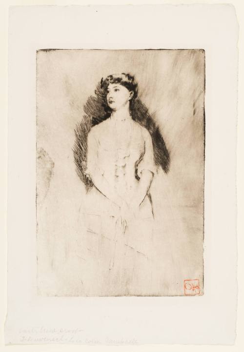 Miss Blood (Gertrude Elizabeth Blood, later Lady Colin Campbell)