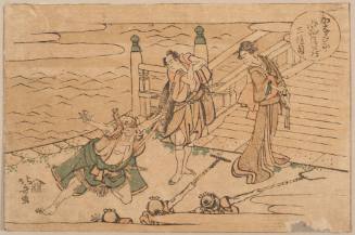 Act III from the series The Storehouse of Loyal Retainers (Kanadehon Chūushingura)