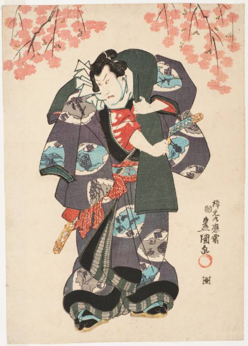 The Actor Ichikawa Danjūrō VIII as a Wrestler