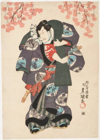 The Actor Ichikawa Danjūrō VIII as a Wrestler