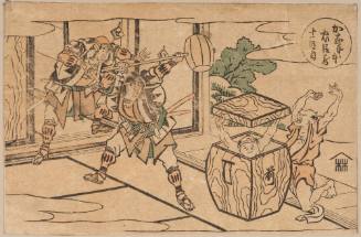 Act XI from the series The Storehouse of Loyal Retainers (Kanadehon Chūshingura)