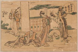 Act I from the series The Storehouse of Loyal Retainers (Kanadehon Chūshingura)
