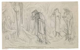 Preliminary Sketch for "The Star of Bethlehem"