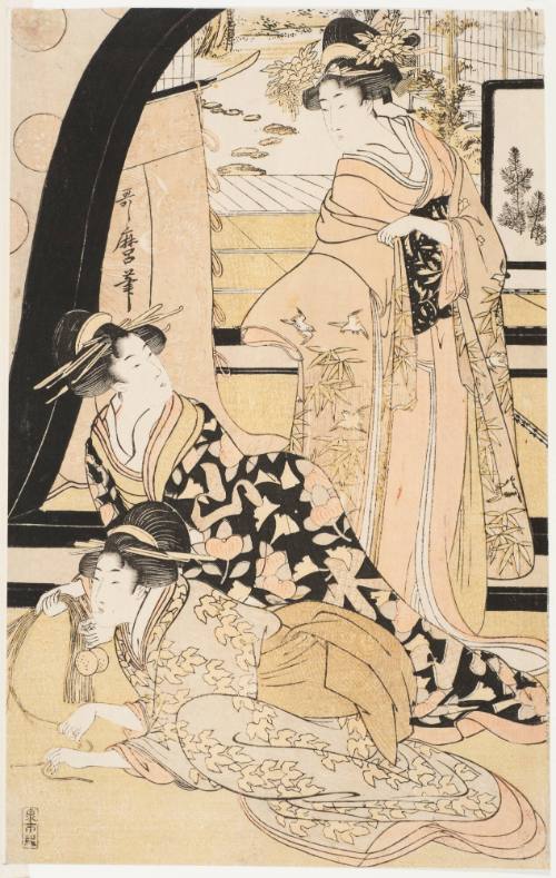 Women Playing String Game