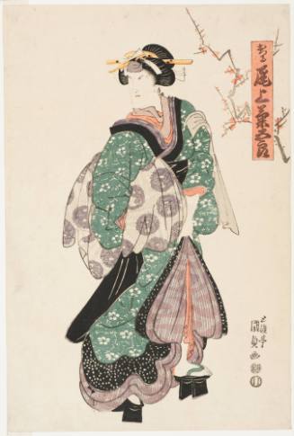 The Actor Onoe Eisaburō as Otsuru