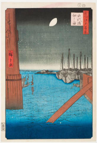 No. 4, Eitai Bridge, Tsukuda Island (Eitaibashi Tsukudajima)