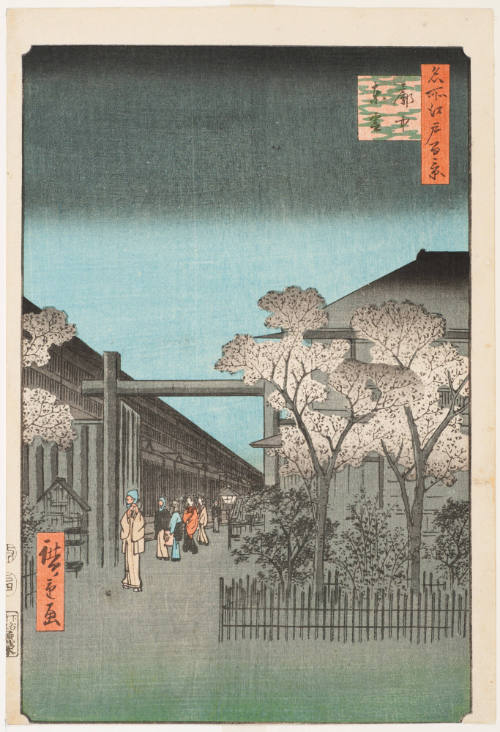 No. 38, Dawn in the Licensed Quarters (Kakuchū shinonome)