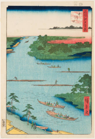 No. 60, Mouth of the Naka River(Nakagawaguchi)