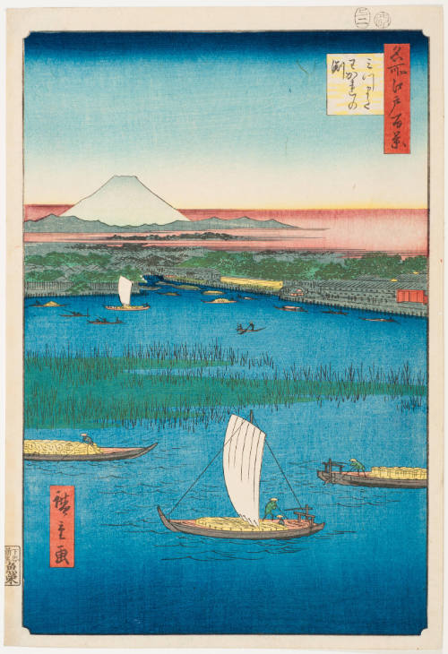 No. 67, "Fairwell Deep" at Mitsumata (Mitsumata Wakare no fuchi)