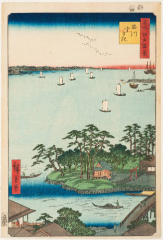 No. 83, Susaki at Shinagawa (Shinagawa Susaki)