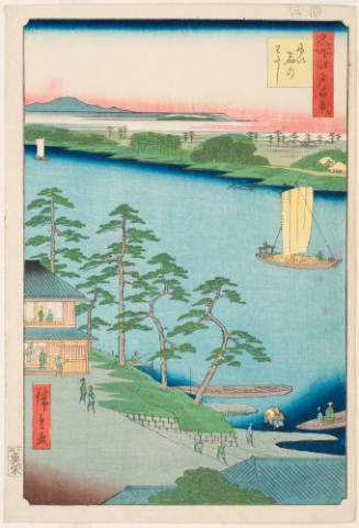 No. 93, Nijuku Ferry (Niijuku no watashi)