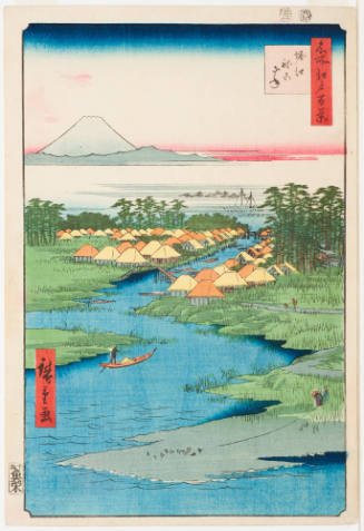 No. 96, Nekozane at Korikiri (canal) (Horie Nekozane)