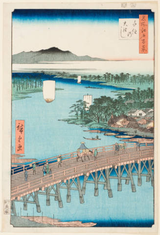 No. 103, Great Bridge at Senju (Senju no ÅŒhashi)