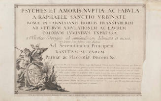 Title Page of the History of Cupid and Psyche
