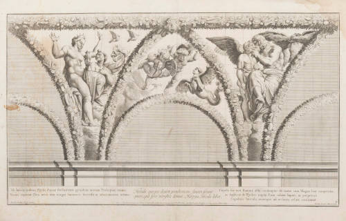 Psyche Presenting Venus with the Box of Prosperina and Jupiter Kissing Cupid