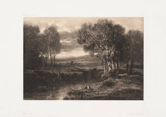 Landscape with Stream in the Foreground