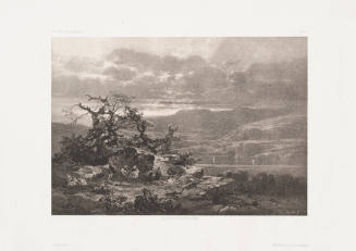 Landscape with Five Goats