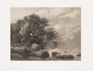 Landscape with Large Tree on the Left