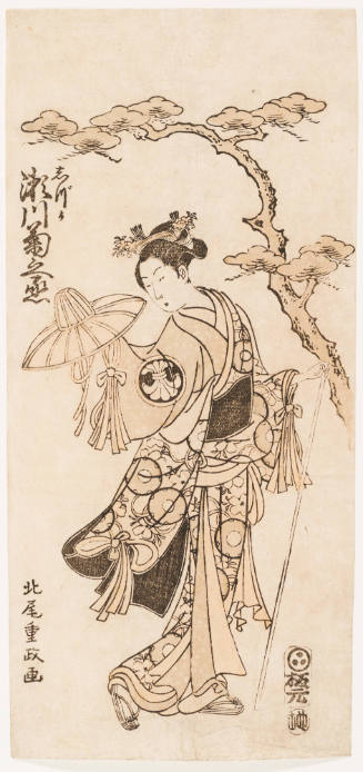 Segawa Kikunojō II as Shizuka