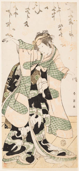Nakamura Noshio II as a Dancer