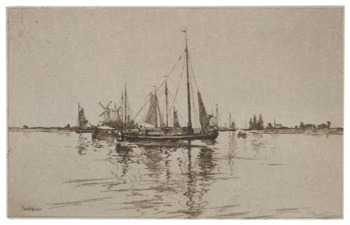 Boats on the Maas