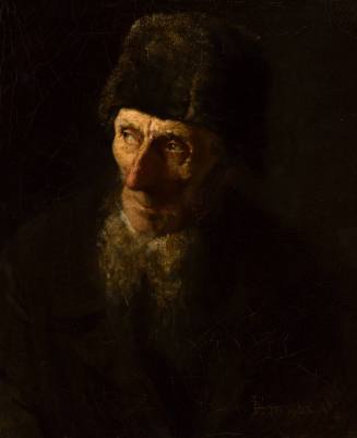 Head of an Old Man in a Fur Cap
