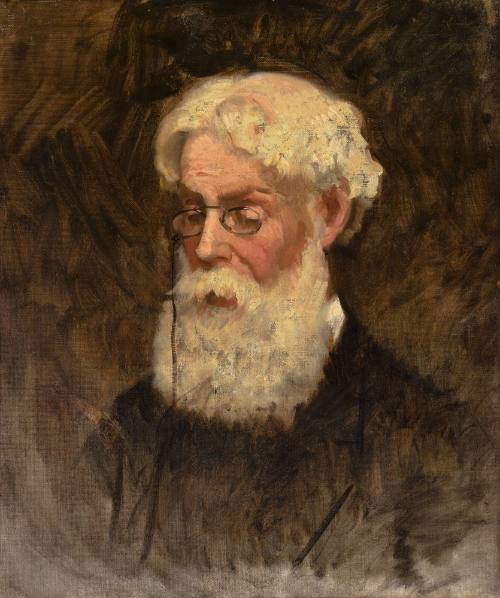 Head of Christopher P. Cranch, Study