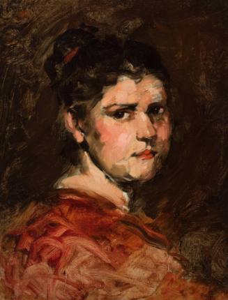 Girl with Dark Eyes, Study