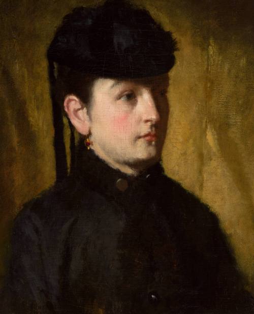 Woman with Black Bonnet