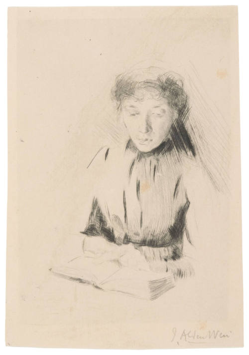 The Little Portrait (Young Woman)