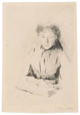The Little Portrait (Young Woman)