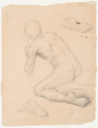 Figure Study for "Annunciation to the Shepherds" (l'Annonciation aux bergers)
