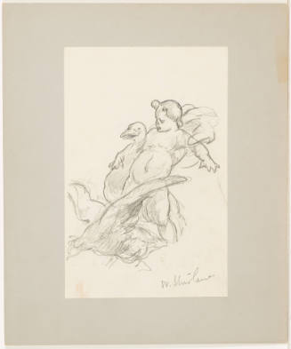 Study of Putti and Ducks