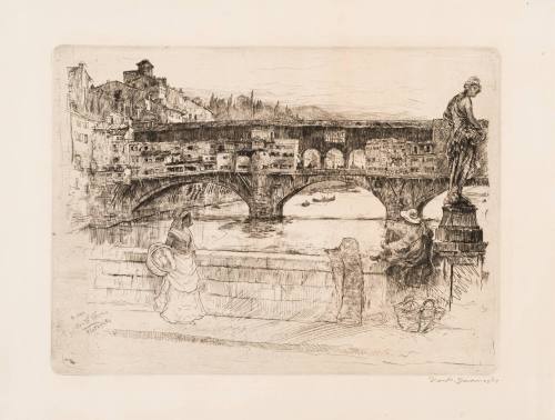 Ponte Vecchio, Florence (First Plate)