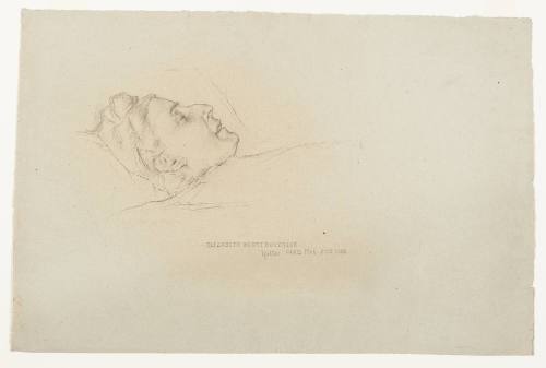 Postmortem Portrait of Elizabeth Boott Duveneck
