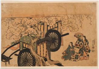 (Court Ladies by Carriage)